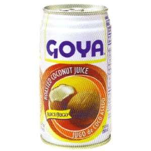 Goya Roasted Coconut Juice 17.6 oz   Jugo De Coco Asado