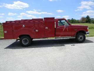 1997 F 450 CAB & CHASSIS SERVICE UTILITY 7.3L POWESTROKE DIESEL 5 SPD 