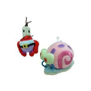Mr. Krabbs or Gary Ping Pong Rattle Cat Toy(Nanco)  