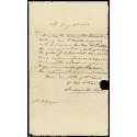 ANDREW JACKSON   AUTOGRAPH LETTER SIGNED 01/19/1824  
