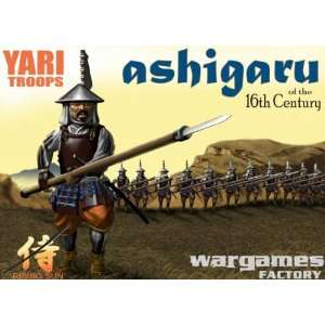   Wargames Factory   Land of the Rising Sun Ashigaru (25) Toys & Games