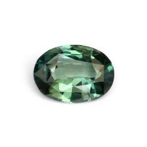  3.83 ct Natural Untreated Green Sapphire (U2825): Jewelry