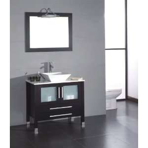 New Comptemporary Style 32 Bathroom Solid Wood Single Vanity (Cabinet 