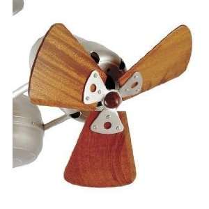   Small Wooden Fan Head and Brazilian Mahogany Blade