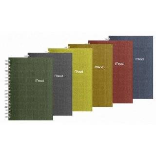 Mead Recycled 2 Subject Notebook, College Ruled, 9.5 x 6 Inches, 120 
