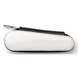  Faber Castell Design Patent Leather Two Slot Zip Pen Case 