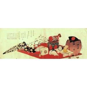   Birthday Card Japanese Art Katsushika Hokusai No 188: Home & Kitchen