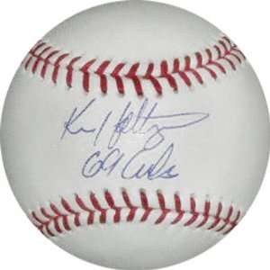  Ken Holtzman Autographed MLB Baseball with 69 Cubs 