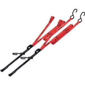   LLC M1 Standard Tie Downs   Honda Red/Black HM1 502 Automotive