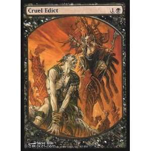   Cards   Cruel Edict (Textless) Near Mint Normal English) Toys & Games