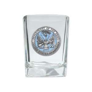  United States Army Square Shot Glass