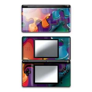  Puzzle Design Decal Protective Skin Sticker for Nintendo 