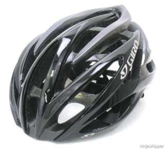 Giro ATMOS Bicycle Helmet BLACK TITANIUM Medium (55 59cm)   New 