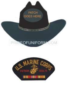 USMC MARINE CORPS VIETNAM CAVALRY HAT COWBOY L XL  