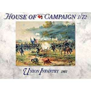   Civil War 1861 Union Infantry (32) 1 72 Call to Arms: Toys & Games