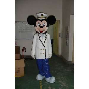  Mickey Mouse Navy Naval Suit Uniform Mascot Costume Toys & Games