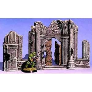  Ruined Cathedral Front Door Terrain Toys & Games