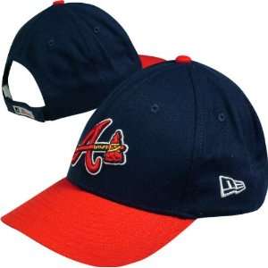 Atlanta Braves Alternate Navy w/Red Brim Pinch Hitter Adjustable Hat 