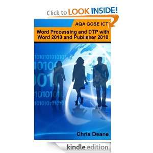   GCSE ICT   Word Processing and DTP with Word 2010 and Publisher 2010