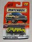 ctd Matchbox 1998 #023 Extending Ladder Fire Truck wt  