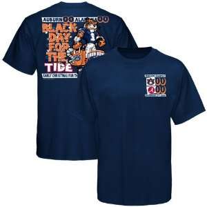  Auburn Tigers vs. Alabama Crimson Tide Navy Blue 2009 
