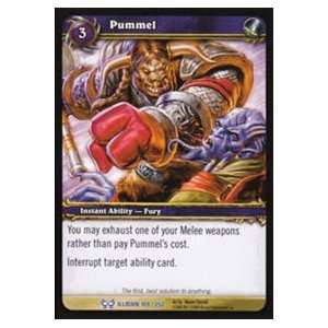   Hunt for Illidan Single Card Pummel #109 Rare [Toy] Toys & Games