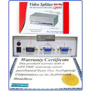  Monitor or Projector Splitter Multiplier box with Power Electronics
