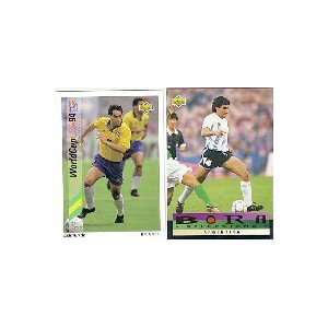  1995 World Cup Adams Gum Player Soccer Card Set Sports 