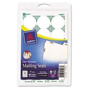  Avery Consumer Products Mailing Seals, 1 Round, 480/PK 