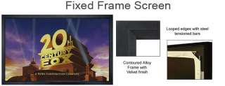 106 16:9 Fixed Frame Projector Projection Screen New 736211095961 