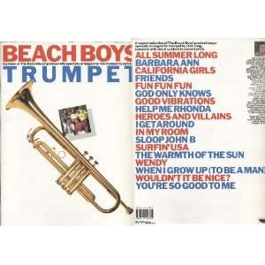  Beach Boys Trumpet songbook: Jack Long: Books
