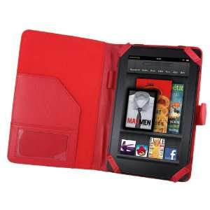   Jacket Book Folio with Compartment (Red)