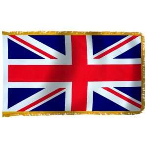  United Kingdom Flag 5X8 Foot Nylon PH and FR: Patio, Lawn 