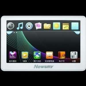  Newsmy A40HD 8G 4.3 inch Touch Screen MP4 Player UI Design 