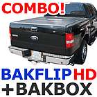 BAK 90 35407 BakFlip HD Tonneau Cover + BaKBox Tool Box (Fits: Tacoma)