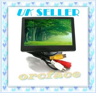 inch Wide TFT LCD Car Rearview Camera Bluetooth Screen Colour 