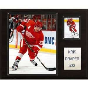  NHL Kris Draper Detroit Red Wings Player Plaque