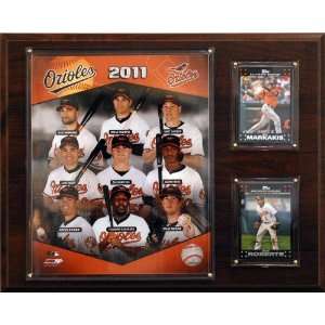  MLB Baltimore Orioles 2011 Team Plaque: Sports & Outdoors
