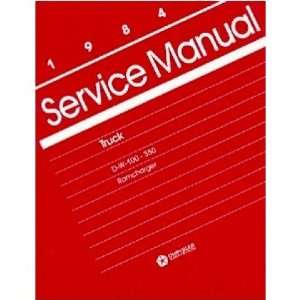  1984 DODGE RAM PICKUP TRUCK RAMCHARGER Service Manual Automotive