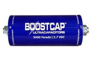 3000F 2.7V Supercap; 3000 Farad Super/Ultra Capacitor  