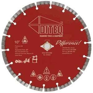 Diteq Diamond Blade   Segmented   U23   Wet/Dry Premium   Single   8in 