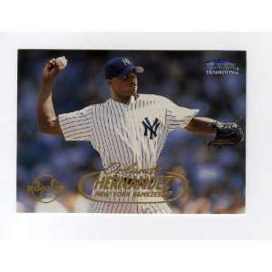 1998 Fleer Tradition Update U14 Orlando Hernandez New York Yankees (RC 