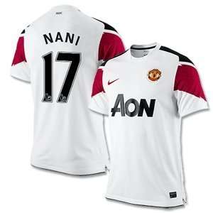  10 11 Man Utd Away Jersey + Nani 17