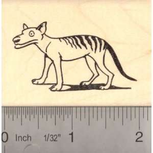  Thylacine (Tasmanian Tiger) Rubber Stamp: Arts, Crafts 