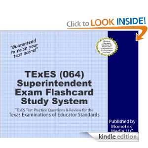 TExES (064) Superintendent Exam Flashcard Study System: TExES Test 