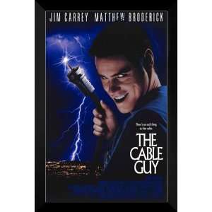 The Cable Guy FRAMED 27x40 Movie Poster Jim Carey