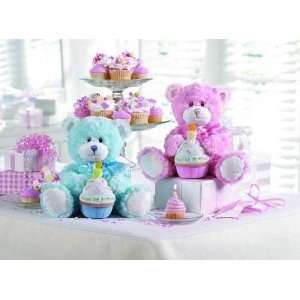  Ganz Happy Birthday Cupcake Bear   Pink Toys & Games