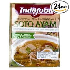 Indofood Soto Ayam, 1.6000 Ounce (Pack of 24):  Grocery 