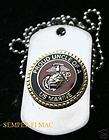 PROUD UNCLE OF A US MARINE DOG TAG PIN BOOT CAMP AUNT