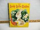 The Lively Little Rabbit   A Little Golden Book   4th P